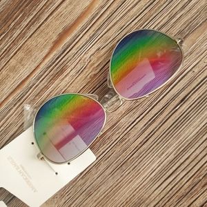 🚩*SOLD* Rainbow Aviator Sunglasses